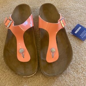 NWT women’s Birkenstocks.